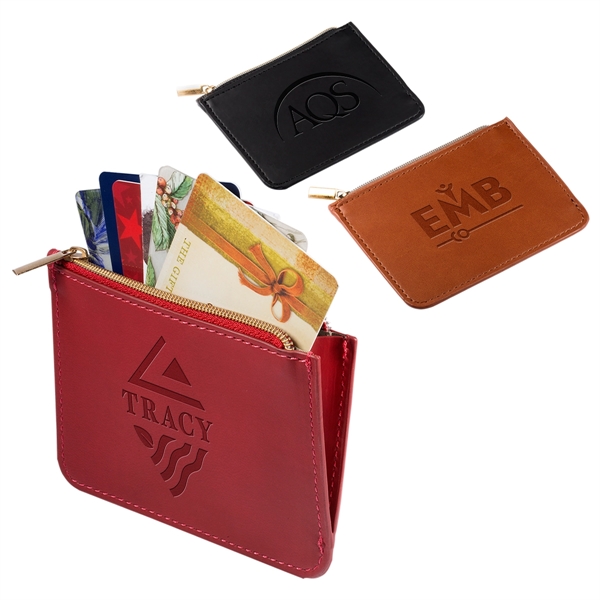 Tuscany™ RFID Zip Wallet Pouch - Image 1