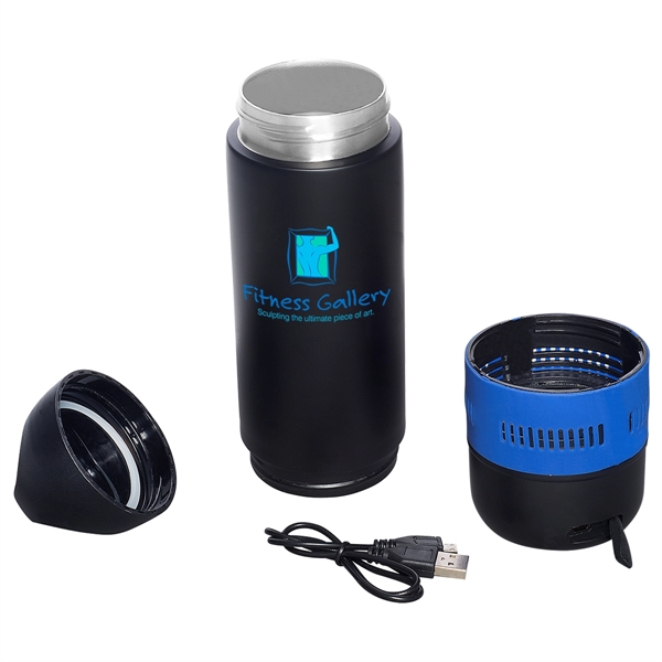 13 oz. Freedom Wireless Speaker Vacuum Water Bottle - Image 3