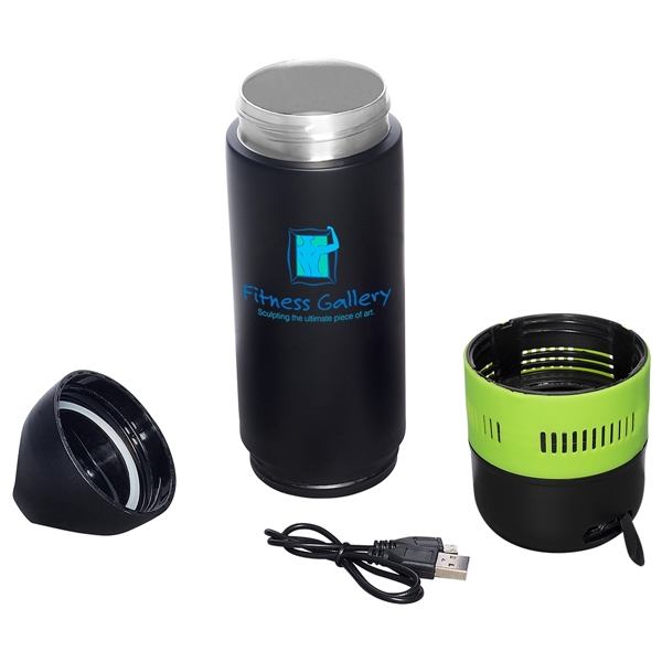 13 oz. Freedom Wireless Speaker Vacuum Water Bottle - Image 9