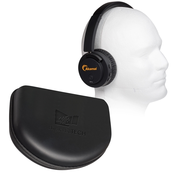 Wireless Noise Cancelling Headphones with Inline Microphone - Image 1