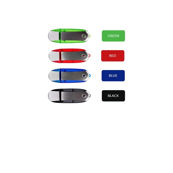 Oval USB Flash Drive - Image 6