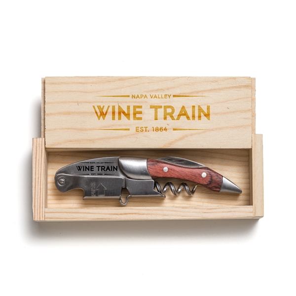Pinewood Crate for Coutale Corkscrews (Made in California) - Image 9