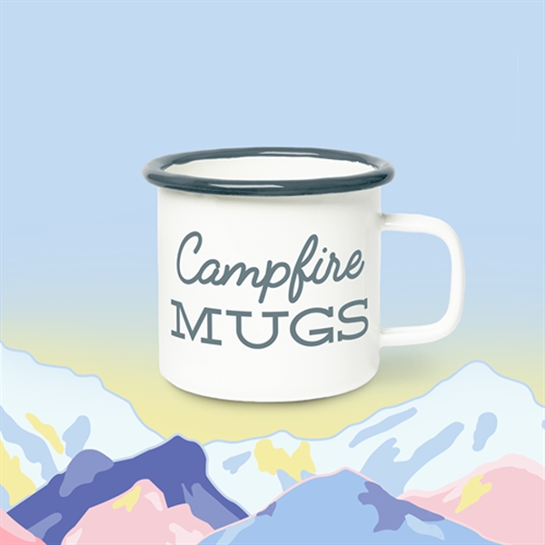 Campfire Mug (Enamel) - Image 2