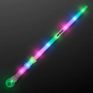 Electric Glow LED Staff Space Swords