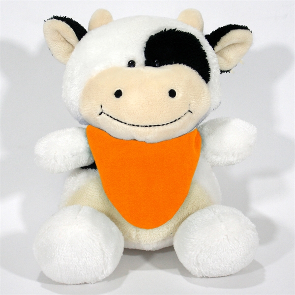10" Smiling Faces Sitting Cow - Image 5