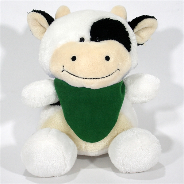 10" Smiling Faces Sitting Cow - Image 6