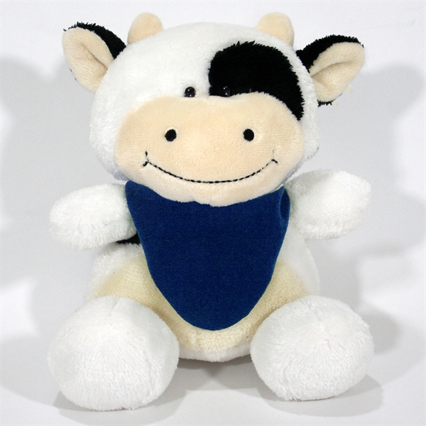 10" Smiling Faces Sitting Cow - Image 7