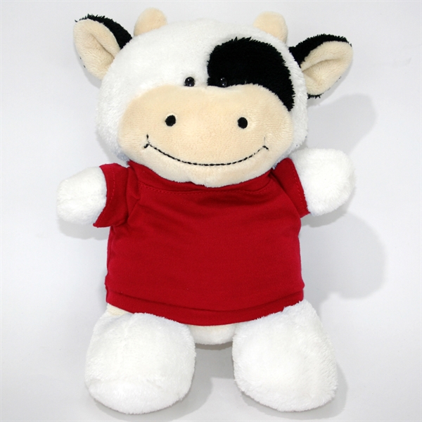 10" Smiling Faces Sitting Cow - Image 9