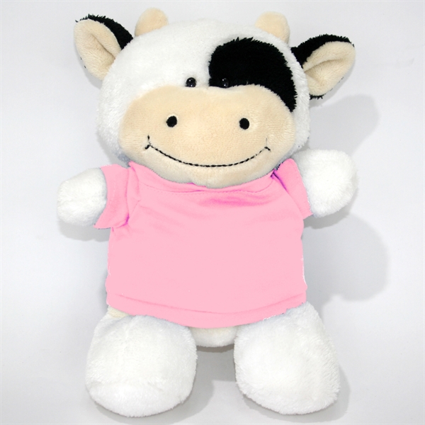 10" Smiling Faces Sitting Cow - Image 14