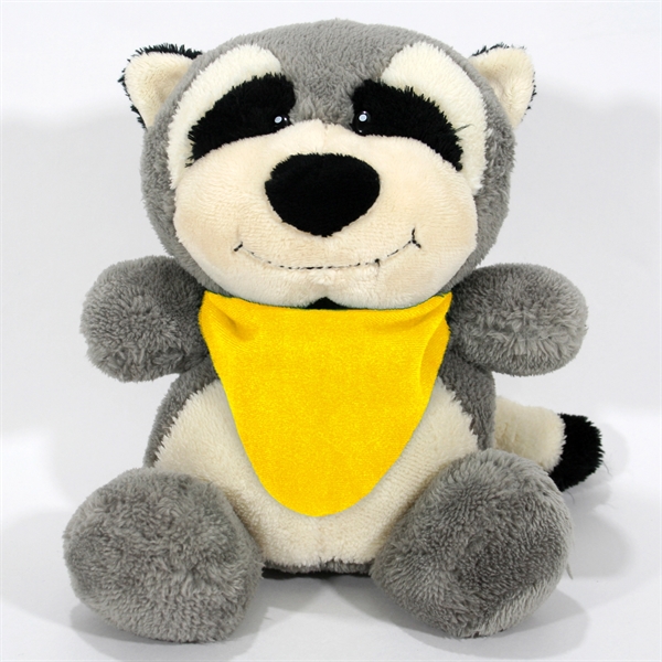 10" Smiling Faces Sitting Raccoon - Image 4