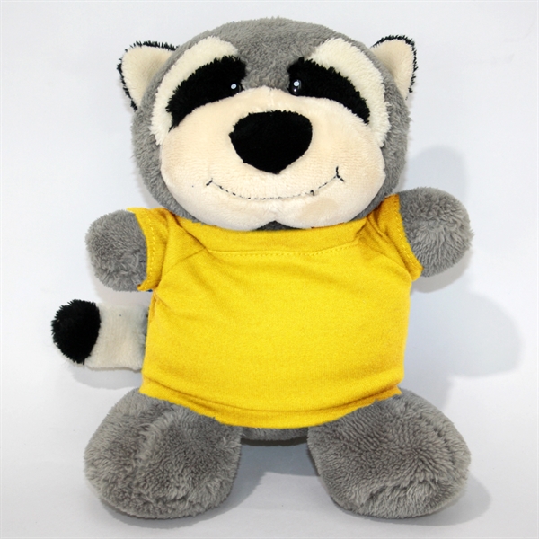 10" Smiling Faces Sitting Raccoon - Image 10