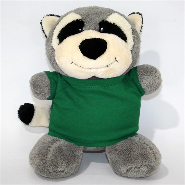 10" Smiling Faces Sitting Raccoon - Image 11