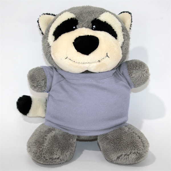 10" Smiling Faces Sitting Raccoon - Image 13