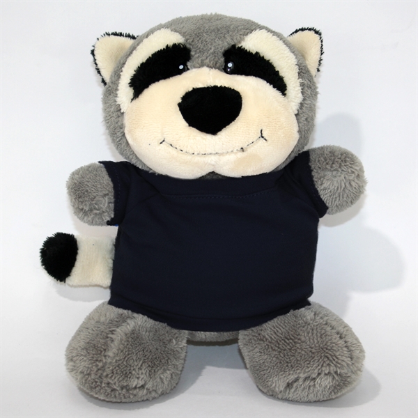 10" Smiling Faces Sitting Raccoon - Image 14