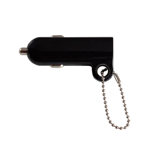 Portable USB Car Charger w/ Ball Chain - Image 2
