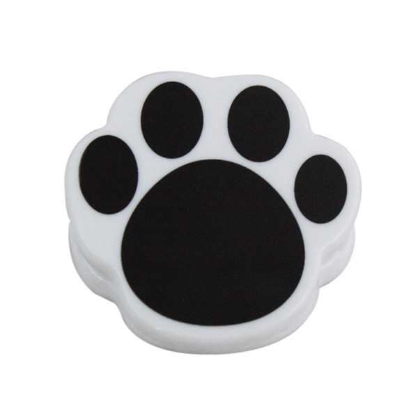 Paw Shaped Magnet Chip & Memo Clip - Image 2