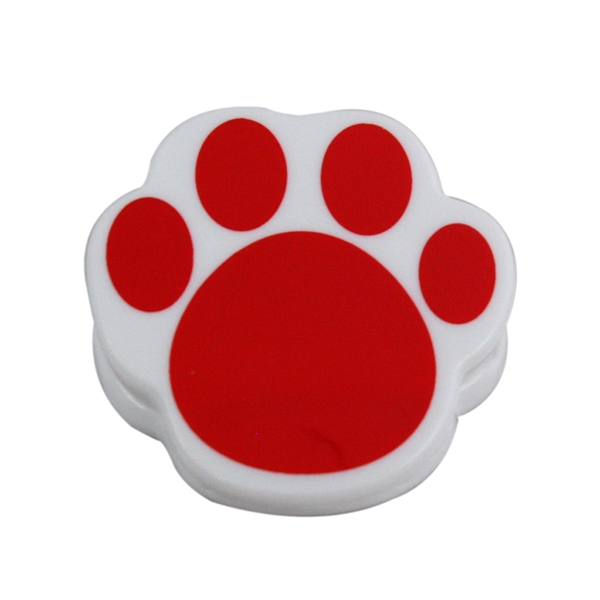 Paw Shaped Magnet Chip & Memo Clip - Image 4