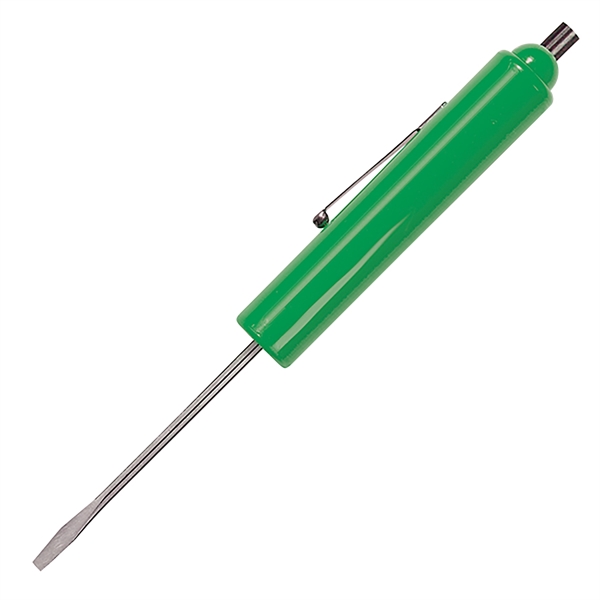 Jumbo Size #0-1 Flat Blade Mini Screw driver - Magnet Top - Image 4