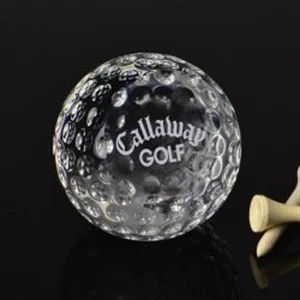 Crystal Ball Golf Paperweight