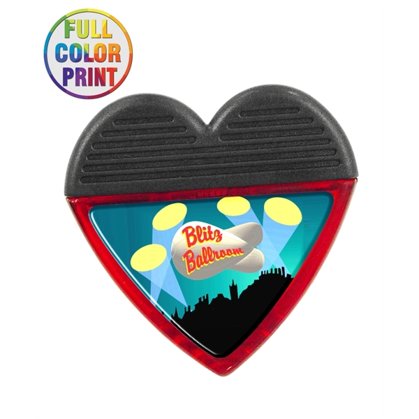 Heart Shaped Magnetic Memo Clip - Image 2