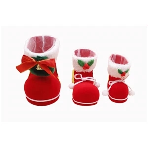 Christmas Flocking Candy Boots