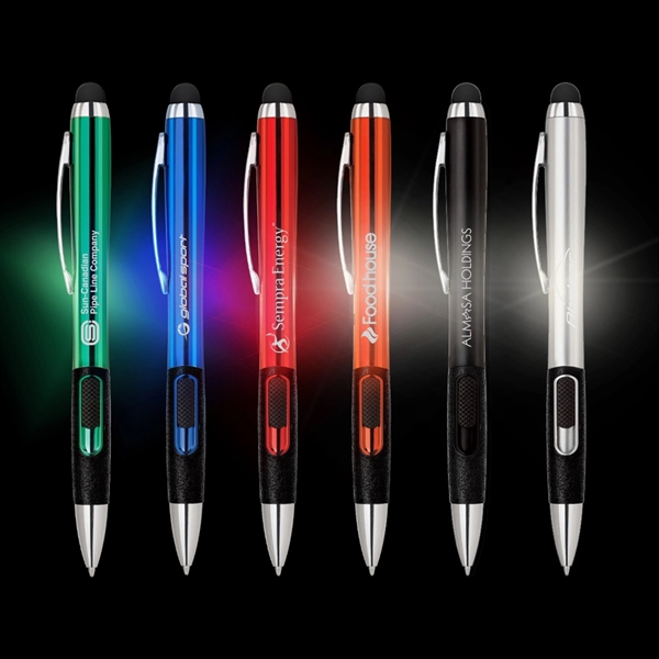 LED Light Up Logo Stylus Pen - Image 2