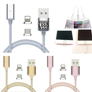 Braided Magnetic USB Charging Cable