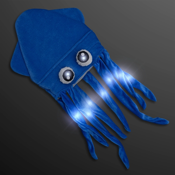 Flashing Blinky Silly Squid Hats - Image 2