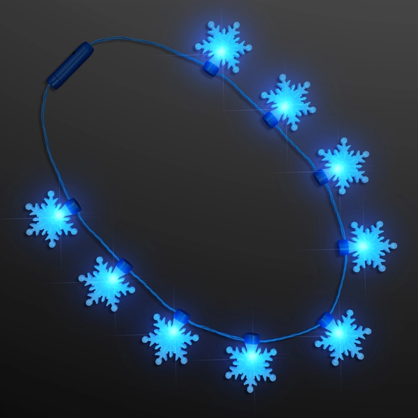 LED Snowflakes String Lights Necklace - Image 2
