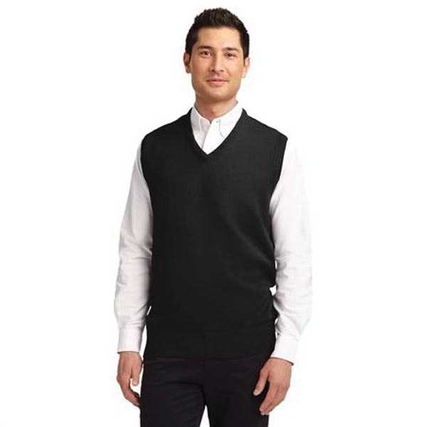 Port Authority Value V-Neck Sweater Vest.