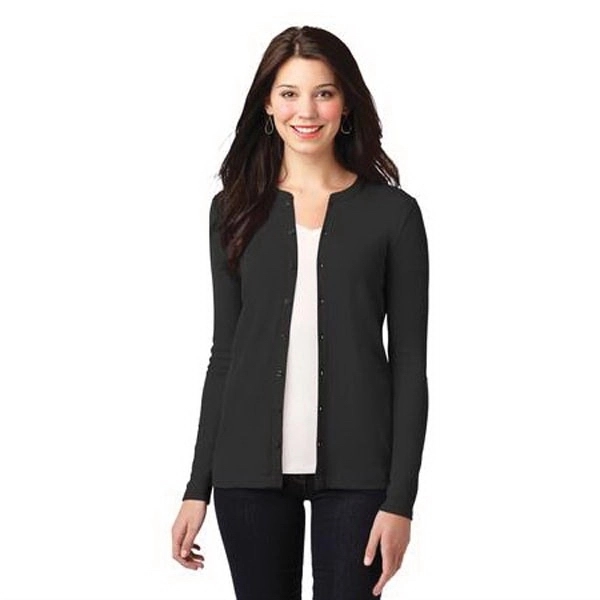 Port Authority Ladies Concept Stretch Button-Front Cardig...