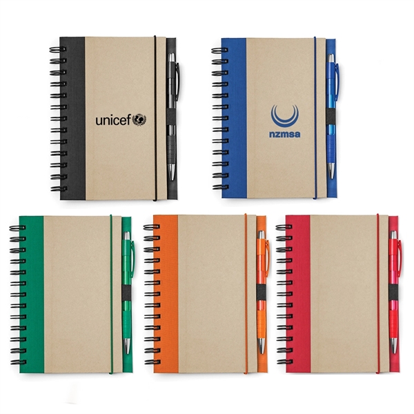 Color Recycled Notebook Set - Image 1