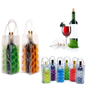 Ice Gel Bag PVC Wine Cooler Bag