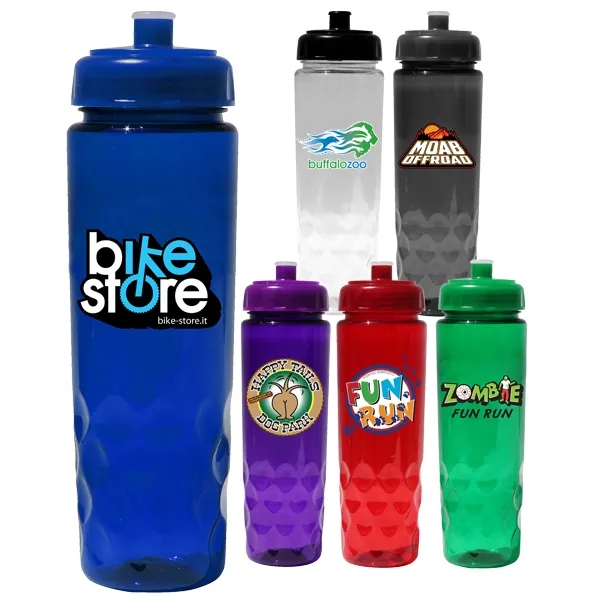 24 oz. Poly-Saver PET Bottle with Push 'n Pull Cap, Full Col - Image 11