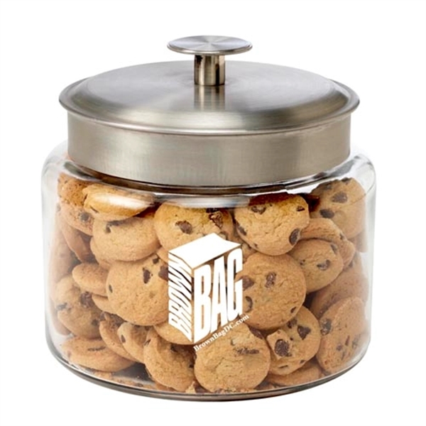 Glass Jar / Mini Chocolate Chip Cookies (1 lb 10 oz)