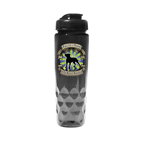 24 oz. Poly-Saver PET Bottle with Flip Top Cap, Full Color D - Image 17
