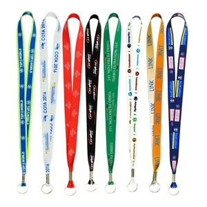Full Color Imprint Smooth Dye Sublimation Lanyard - 3/4" ...