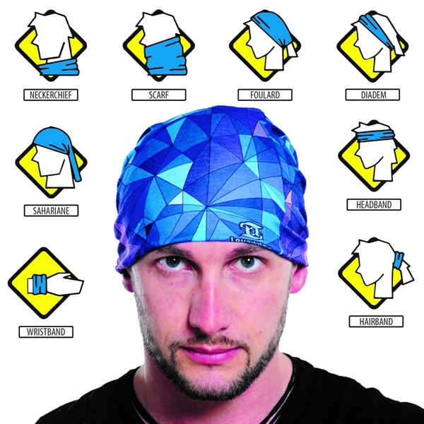 Multifunctional Bandana in Tube - Head And Neck Apparel Wear - Image 3