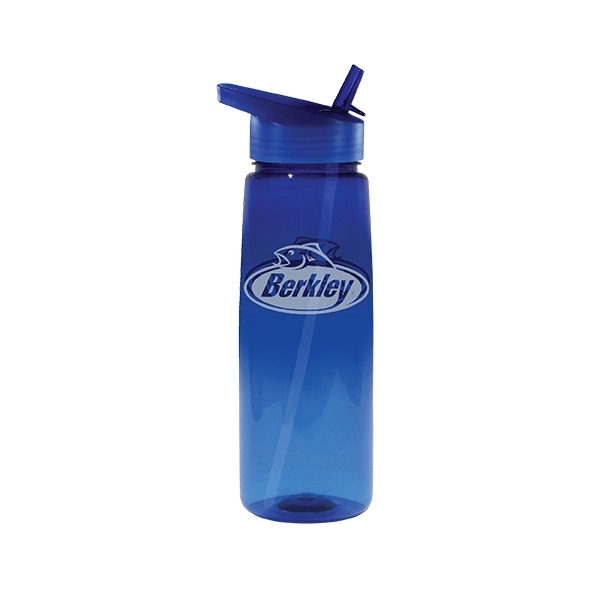 30 oz. Poly-Saver PET Bottle with Straw Cap - Image 3