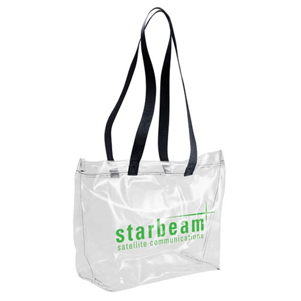 Clear Vinyl Tote - Image 2
