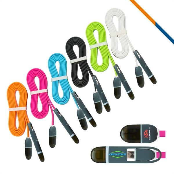 Magnum 2in1 USB Charging Cable - Image 1