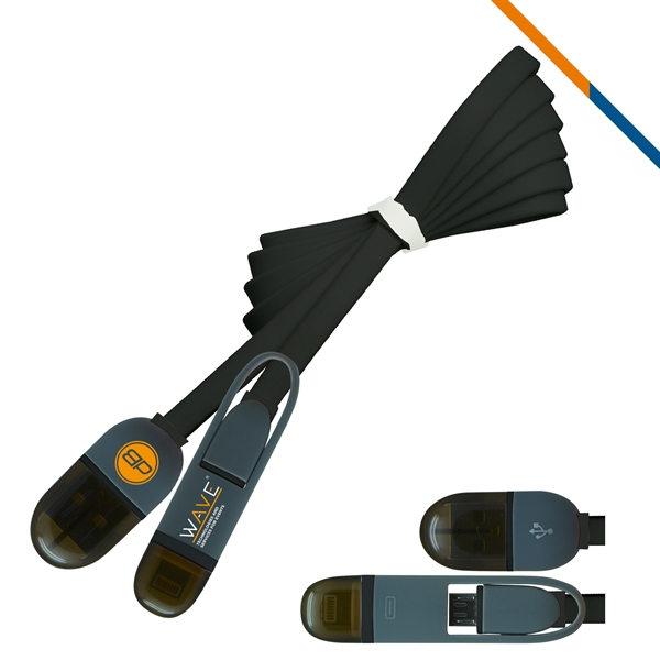Magnum 2in1 USB Charging Cable-Orange - Image 6
