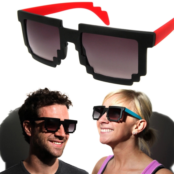 Pixelated 8 Bit Sunglasses - Image 4