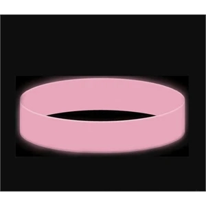 Glow in the Dark Embossed Silicone Bracelet/ Wristband