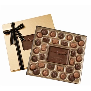 Medium Custom Molded Chocolate Delights Gift Box