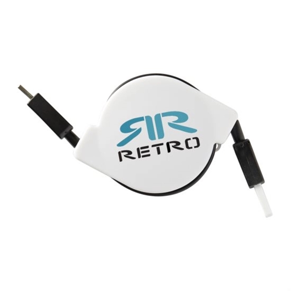 Dual Retractable Charging Cable - Image 1