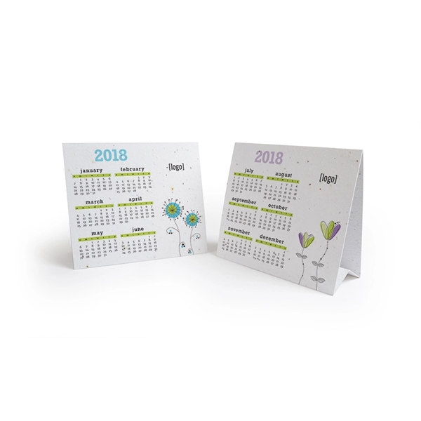 Seed Paper Tent Calendar - Image 2