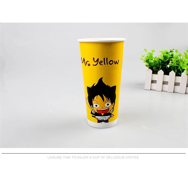 22 Oz. Hot/Cold Paper Cup - Image 4