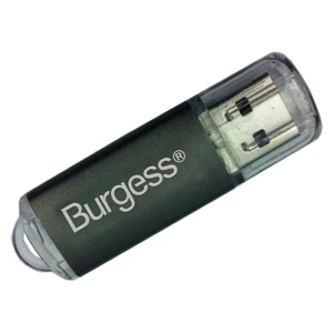 Metal USB Drive with Clear Cap