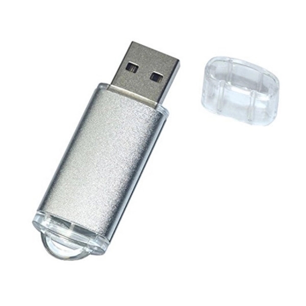 Metal USB Drive with Clear Cap - Image 5
